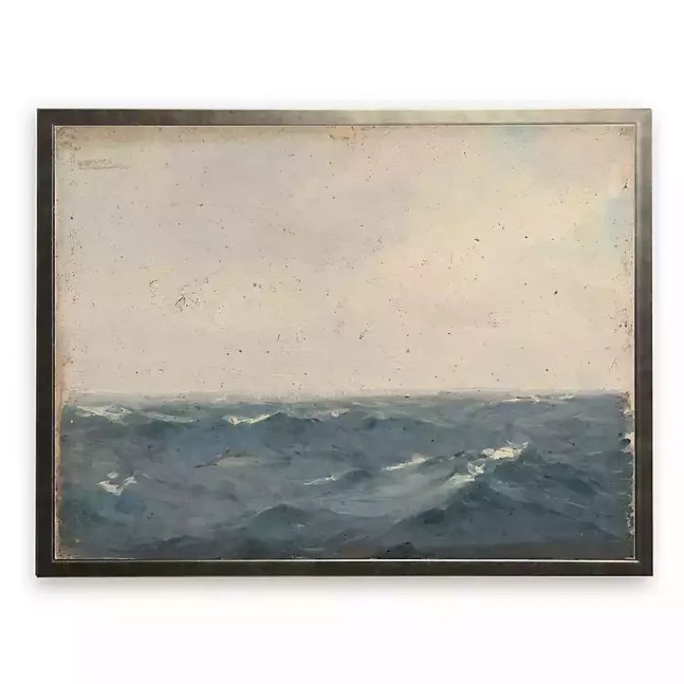 Kirklands Home Framed Art|Vintage Waves Framed Art Print