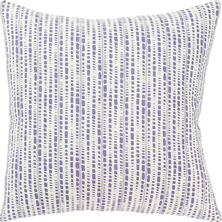 Online Violet Dash Print Throw Pillow Pillows