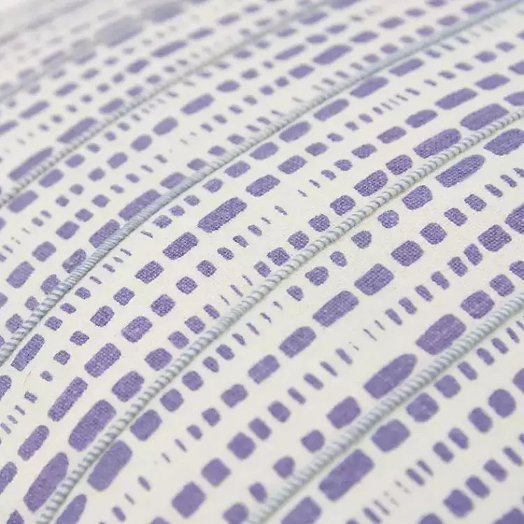 Online Violet Dash Print Throw Pillow Pillows