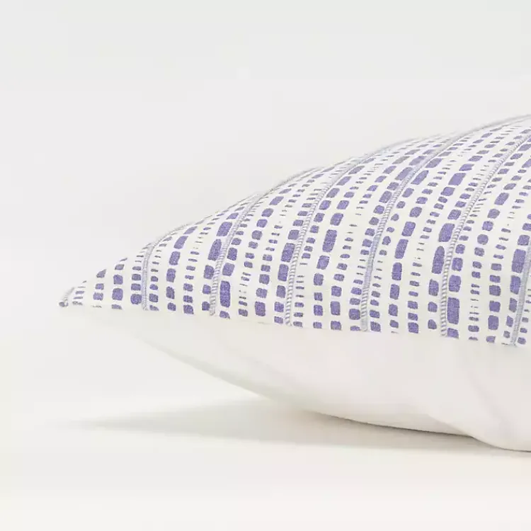 Online Violet Dash Print Throw Pillow Pillows