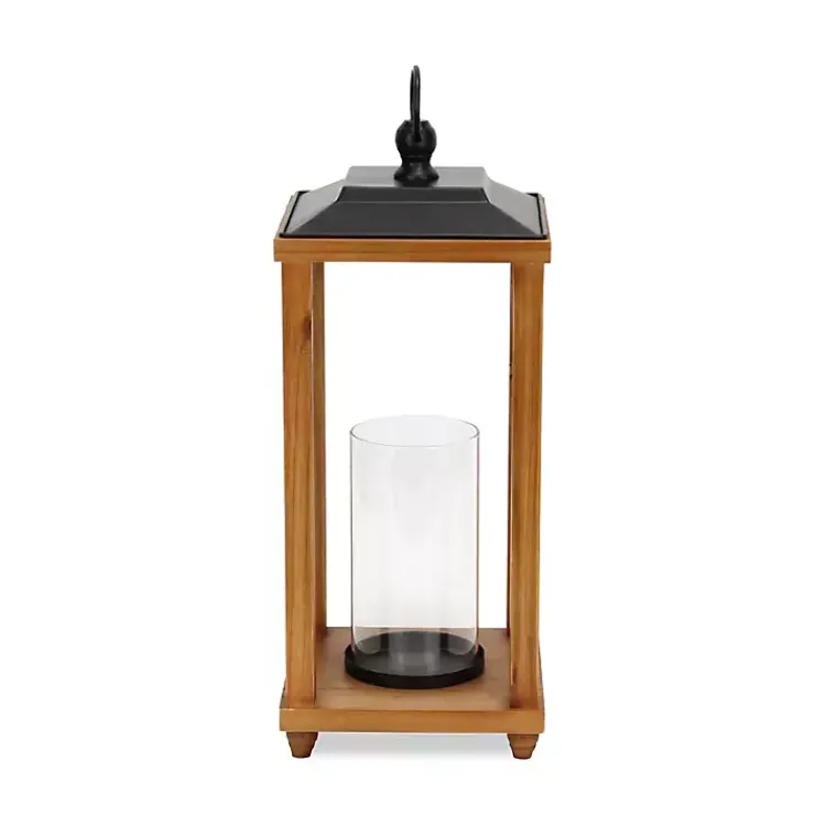 Outlet Vivora Wooden Open Lantern, 20.5 in. Lanterns