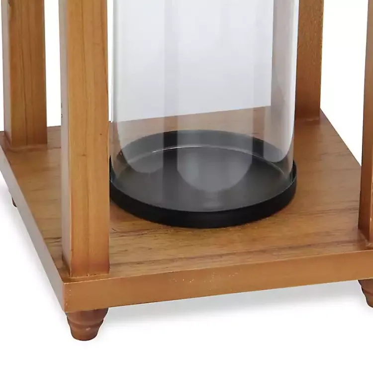 Outlet Vivora Wooden Open Lantern, 20.5 in. Lanterns