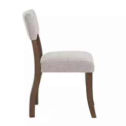 Kirklands Home Dining Chairs|Wade Upholstered Dining Chairs, Set of 2 Gray
