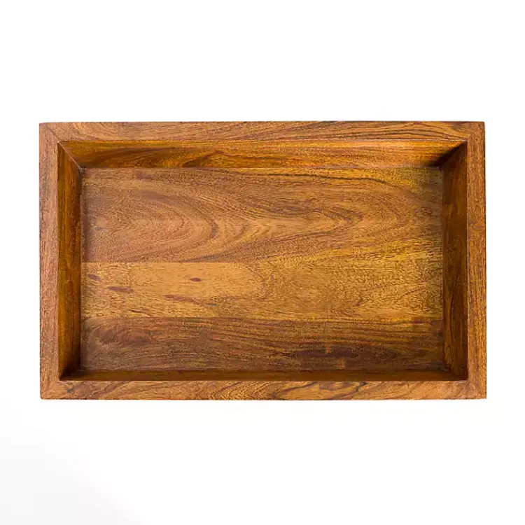 Kirklands Home Accent & End Tables|Walnut Acacia Wood 2-pc. End Table Set Brown