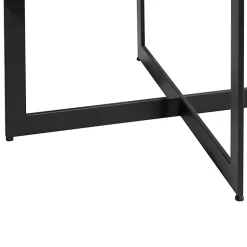 Kirklands Home Coffee Tables|Walnut Beaded Industrial Coffee Table