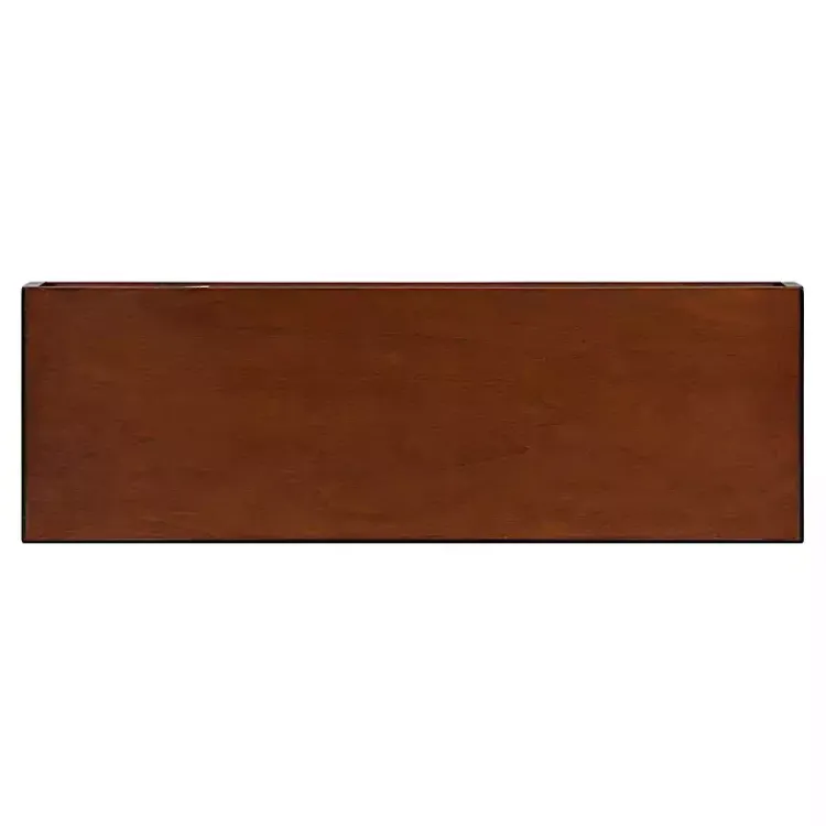 Kirklands Home Shelves|Walnut Brown Floating Shelves, Set of 2