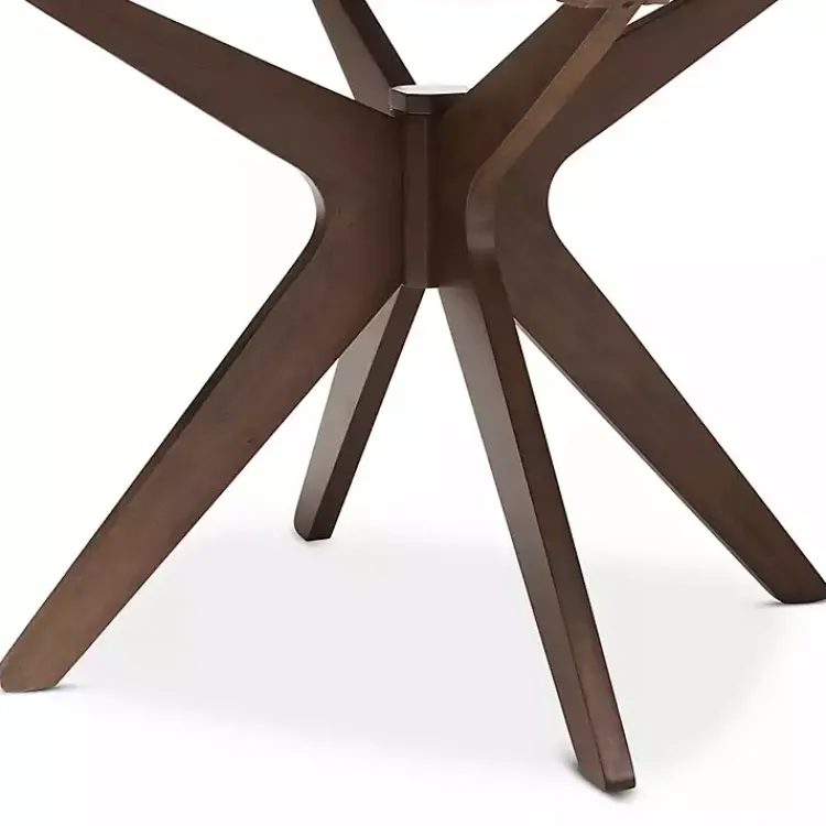 Kirklands Home Dining Tables|Walnut Round Monte Dining Table Brown