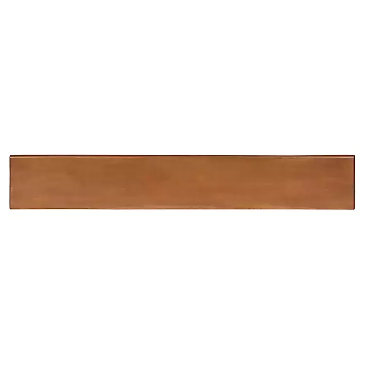 Kirklands Home Shelves|Walnut Wood Alia Shelf with Hooks