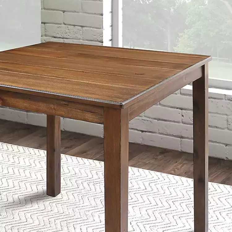 Kirklands Home Dining Sets|Walnut Wood Brooke 5-pc. Counter Height Set Brown