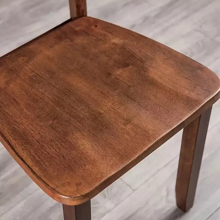 Kirklands Home Dining Sets|Walnut Wood Brooke 5-pc. Dining Furniture Set Brown