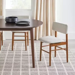 Kirklands Home Dining Tables|Walnut Wood Oval Dining Table with Leaf Brown