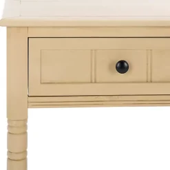 Kirklands Home Console Tables|Warm Natural 2- Drawer Samantha Console Table Tan