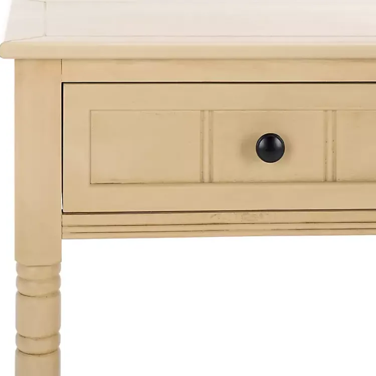 Kirklands Home Console Tables|Warm Natural 2- Drawer Samantha Console Table Tan