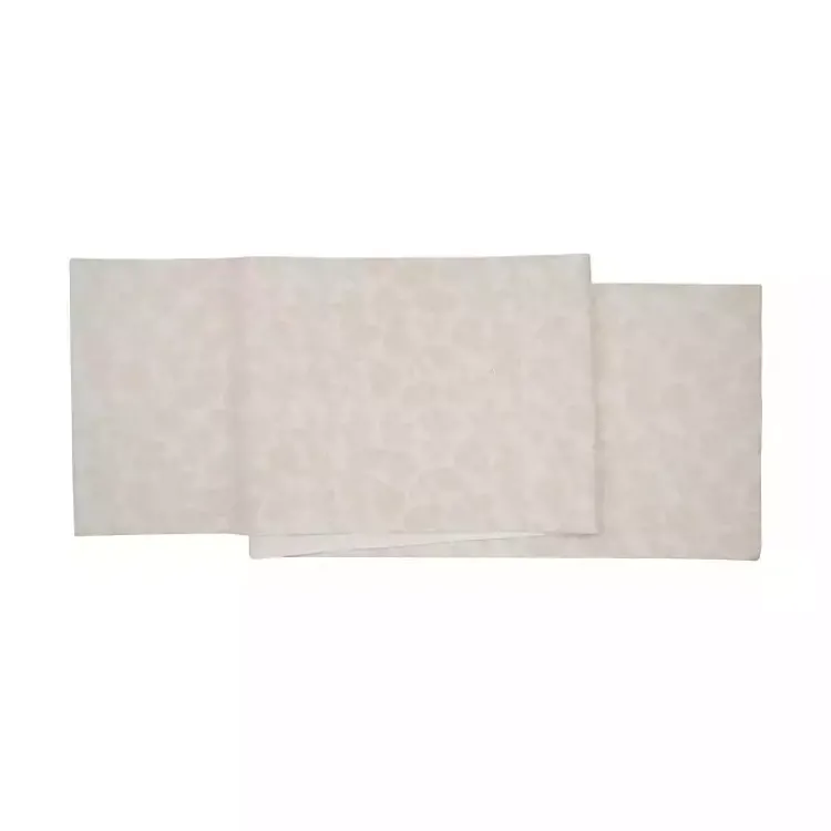 Sale Warm Neutral Leaves Table Runner Fall