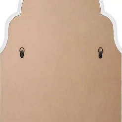 Kirklands Home Decorative Mirrors|Warm Silver Arched Wall Mirror