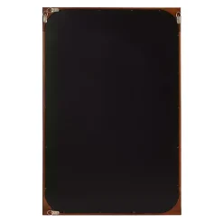 Kirklands Home Decorative Mirrors|Warm Walnut Rounded Rectangle Wall Mirror