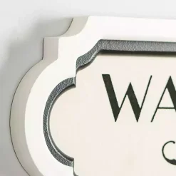 Kirklands Home Wall Quotes & Signs|Wash Your Cares Away Wall Plaque