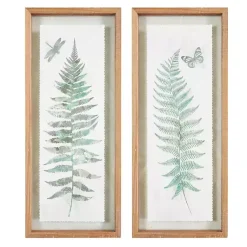 Kirklands Home Framed Art|Watercolor Ferns 2-pc. Framed Wall Art