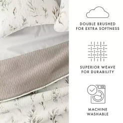 Kirklands Home Quilts|Watercolor Leaves Reversible 2-pc. Twin Quilt Set