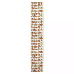 Discount Watercolor Pumpkins Table Runner Fall