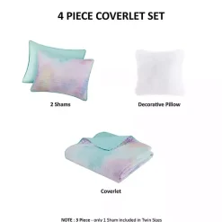 Kirklands Home Quilts|Watercolor Tie-Dye 3-pc. Twin/Twin XL Quilt Set