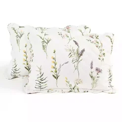 Kirklands Home Quilts|Watercolor Wildflower 3-pc. Full/Queen Quilt Set