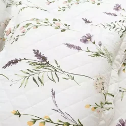 Kirklands Home Quilts|Watercolor Wildflower 3-pc. King Quilt Set