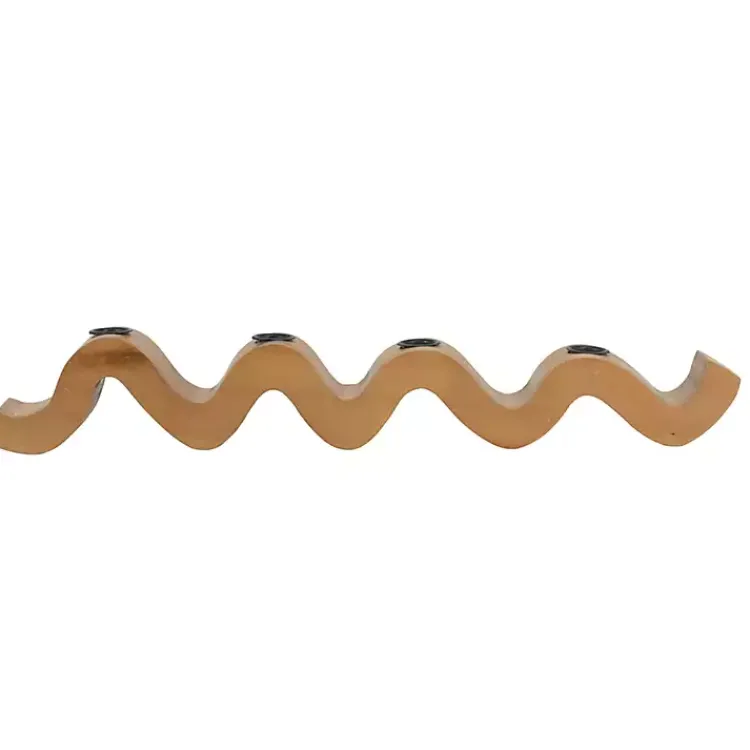 Sale Wavy Wood Taper Candle Runner Candle Holders