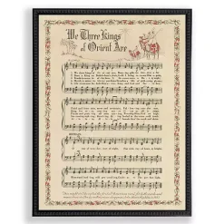New We Three Kings Hymn Wall Plaque Christmas Art & Wall Decor