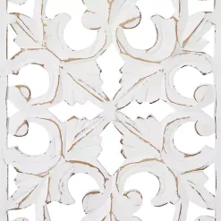 Kirklands Home Wall Plaques|Weathered Gray Wood Panel Wall Plaques, Set of 3