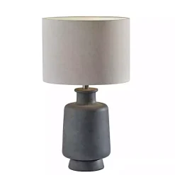 Kirklands Home Table Lamps|Weathered Stone Jug Table Lamp Tan