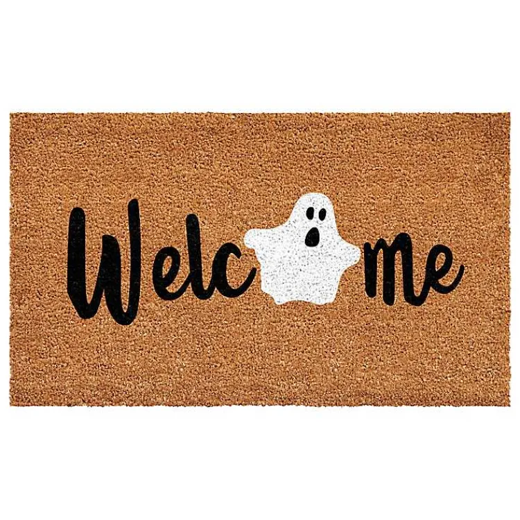 Outlet Welcome Ghost Doormat Halloween