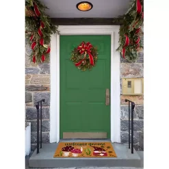 Kirklands Home Doormats|Welcome Gnome Doormat Tan