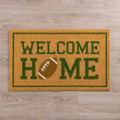 Kirklands Home Doormats|Welcome Home Football Doormat