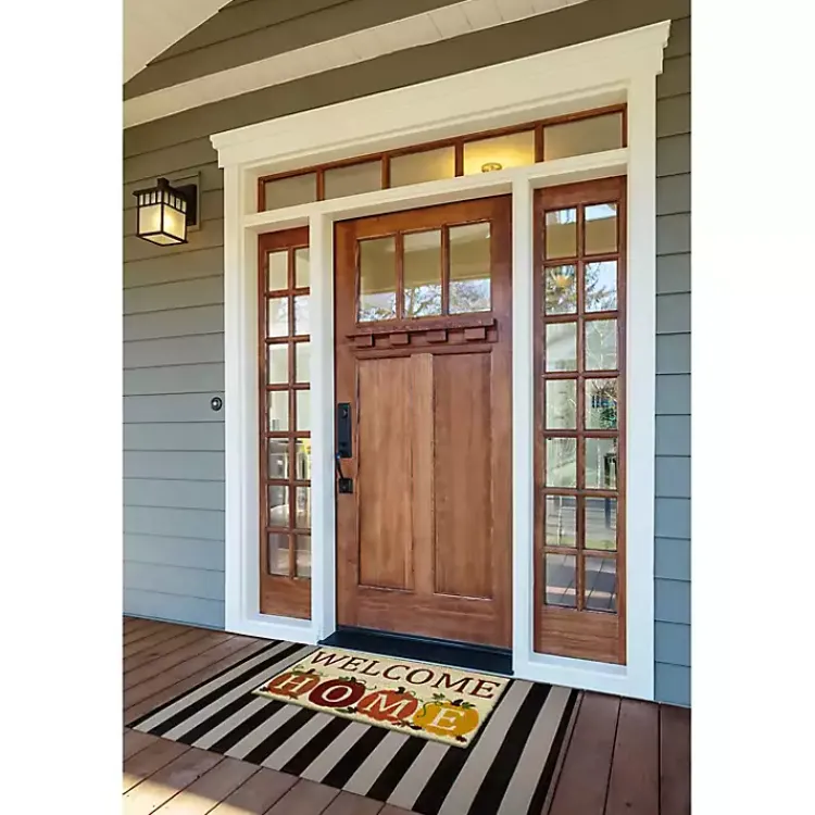 Outlet Welcome Home Pumpkin Doormat, 18x30 in. Fall