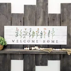 Kirklands Home Wall Quotes & Signs|Welcome Home Wall Plaque