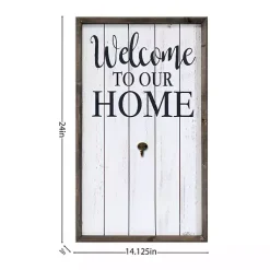 Kirklands Home Wall Quotes & Signs|Welcome Interchangeable Wreath Wall Plaque