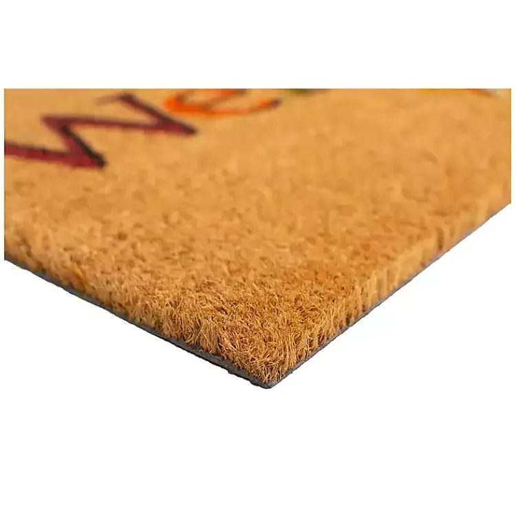 Kirklands Home Doormats|Welcome Leaves Fall Coir Doormat