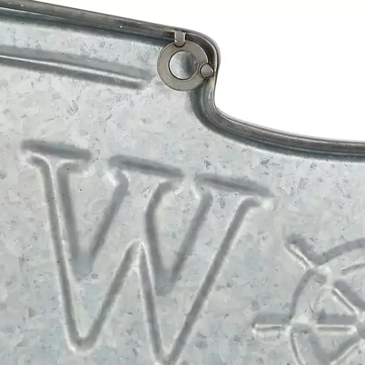 Kirklands Home Wall Quotes & Signs|Welcome To The Beach Metal Wall Plaque