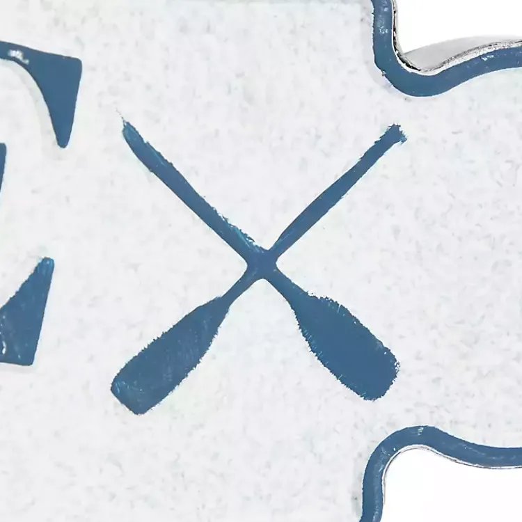 Kirklands Home Wall Quotes & Signs|Welcome To The Lake Metal Wall Plaque