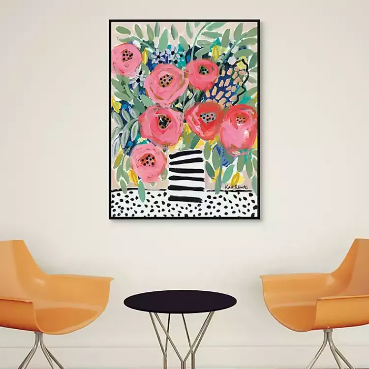 Kirklands Home Canvas Art|Welcome to the Party Framed Canvas Art Print