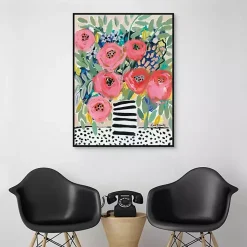 Kirklands Home Canvas Art|Welcome to the Party Framed Canvas Art Print