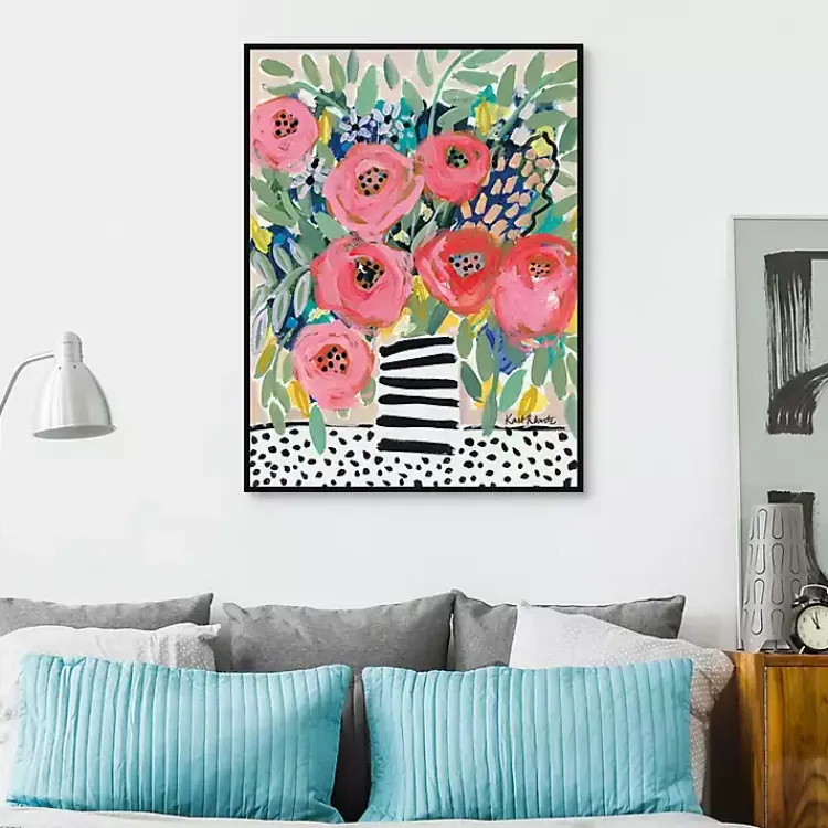 Kirklands Home Canvas Art|Welcome to the Party Framed Canvas Art Print