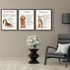 Kirklands Home Wall Quotes & Signs|Welsh Terrier Facts Framed Wall Plaque