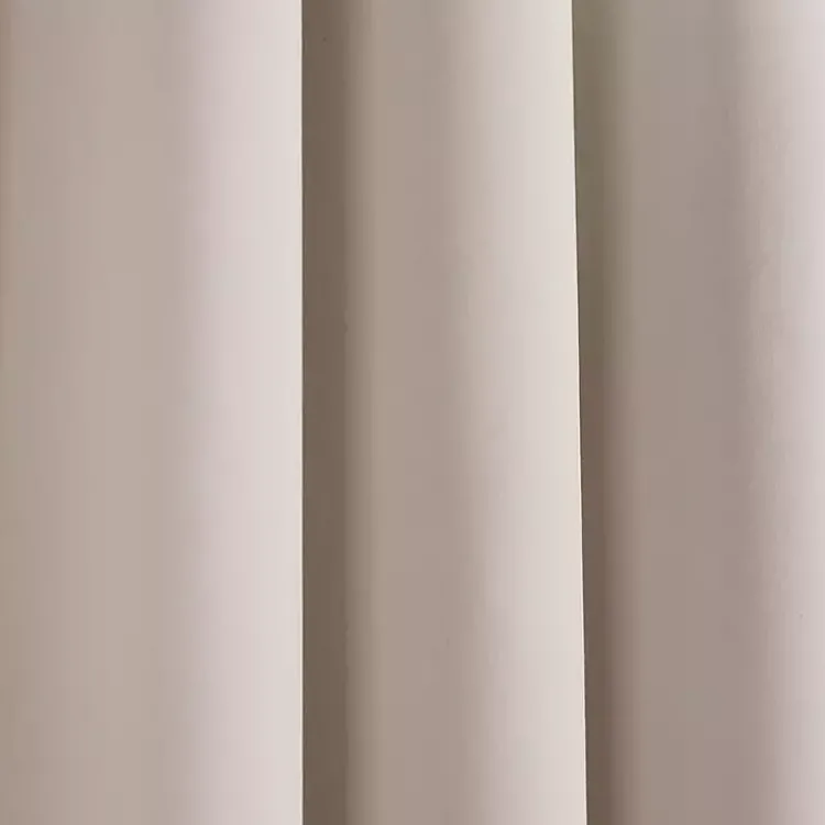 Kirklands Home Curtains & Drapes|Wheat Knotted Curtain Panel Set, 95 in. Tan