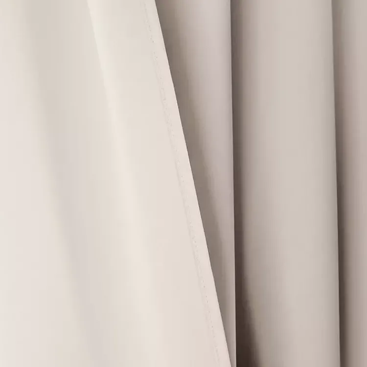 Kirklands Home Curtains & Drapes|Wheat Knotted Curtain Panel Set, 95 in. Tan