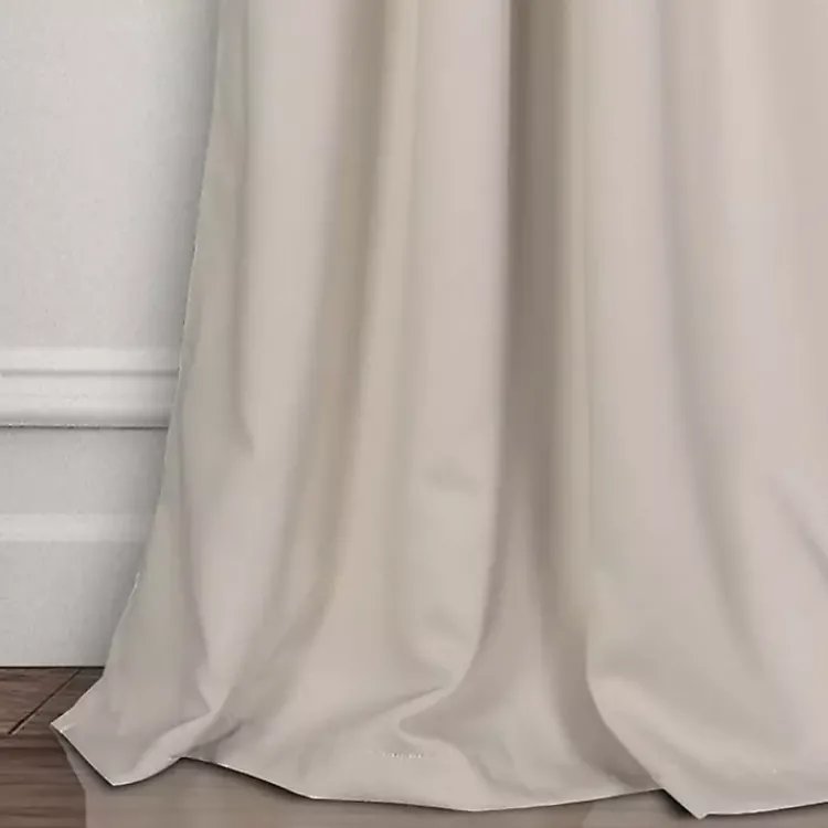 Kirklands Home Curtains & Drapes|Wheat Lush Insulated Curtain Panel Set, 108 in. Tan