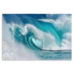 Kirklands Home Canvas Art|When the Ocean Turns into Canvas Art Print Blue