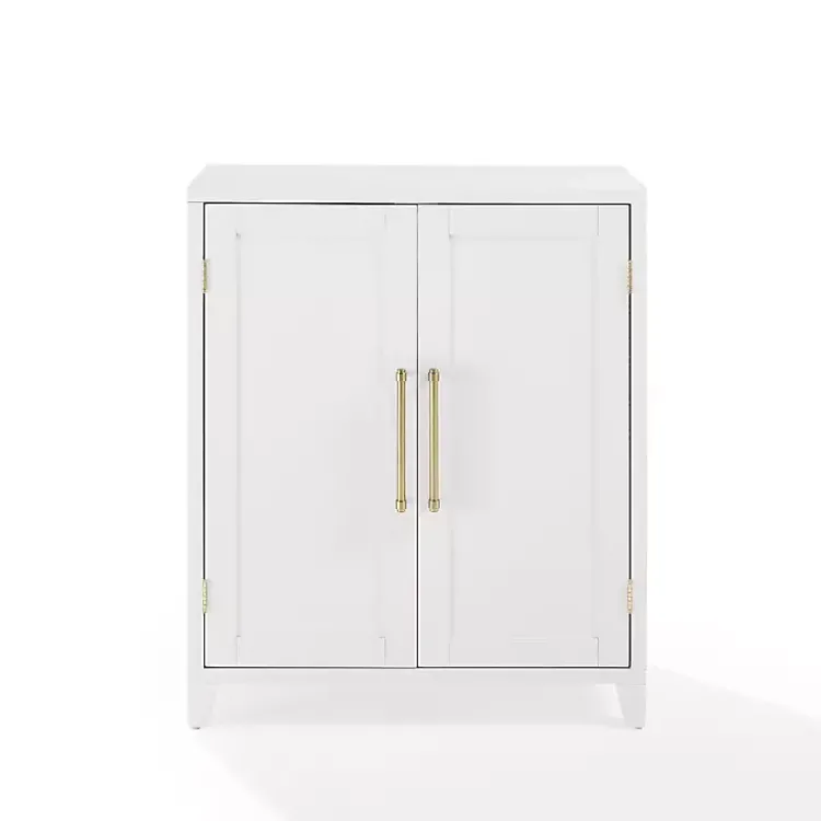 Kirklands Home Cabinets & Sideboards|& Gold Storage Cabinet White