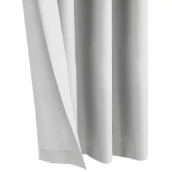 Kirklands Home Curtains & Drapes|Alpine Blackout Curtain Panel, 108 in. White